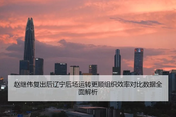 赵继伟复出后辽宁后场运转更顺组织效率对比数据全面解析